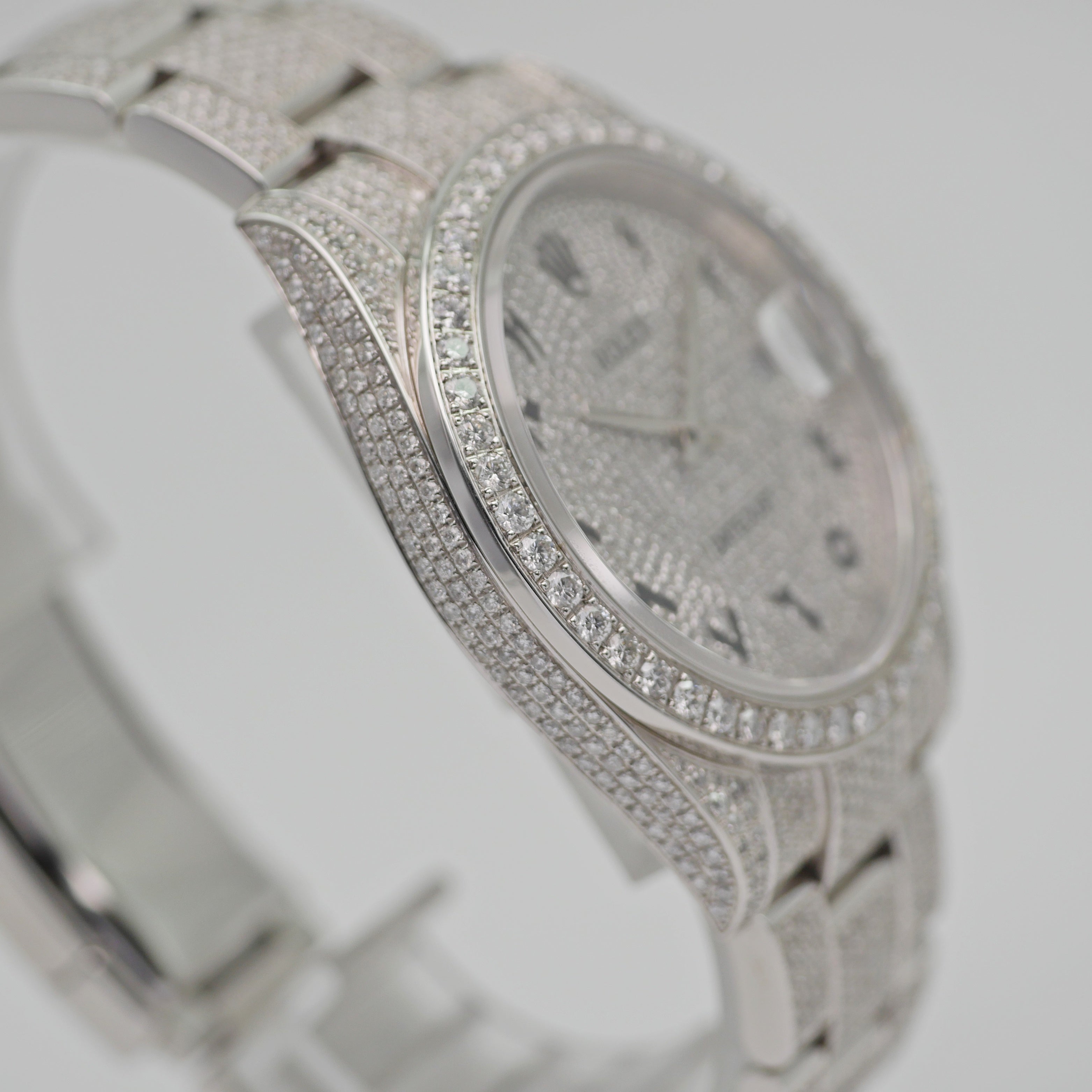 Rolex Datejust 41 Stahl Iced Out 126300 - 2020