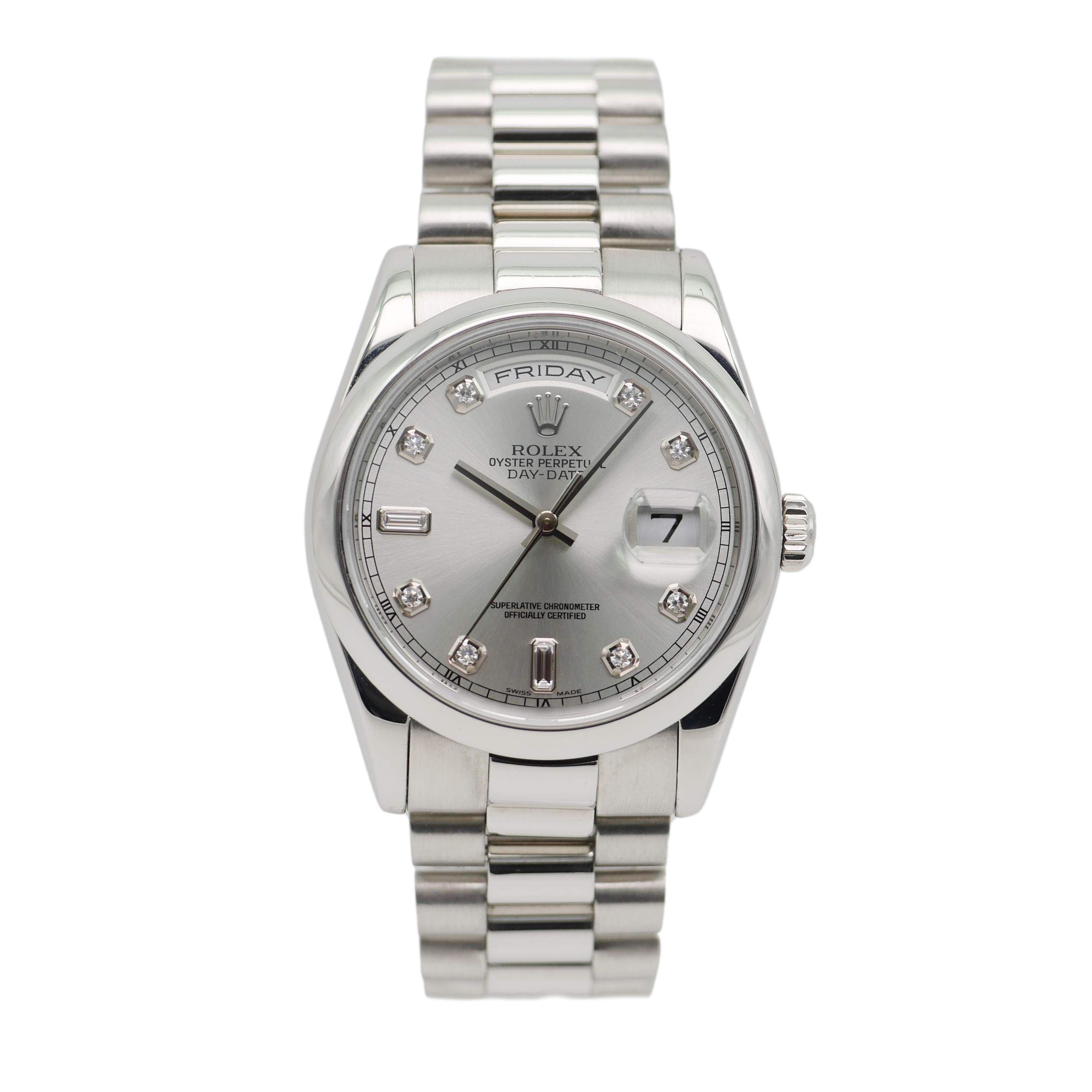 Rolex Day-Date 36mm Platin 118206 - 2000