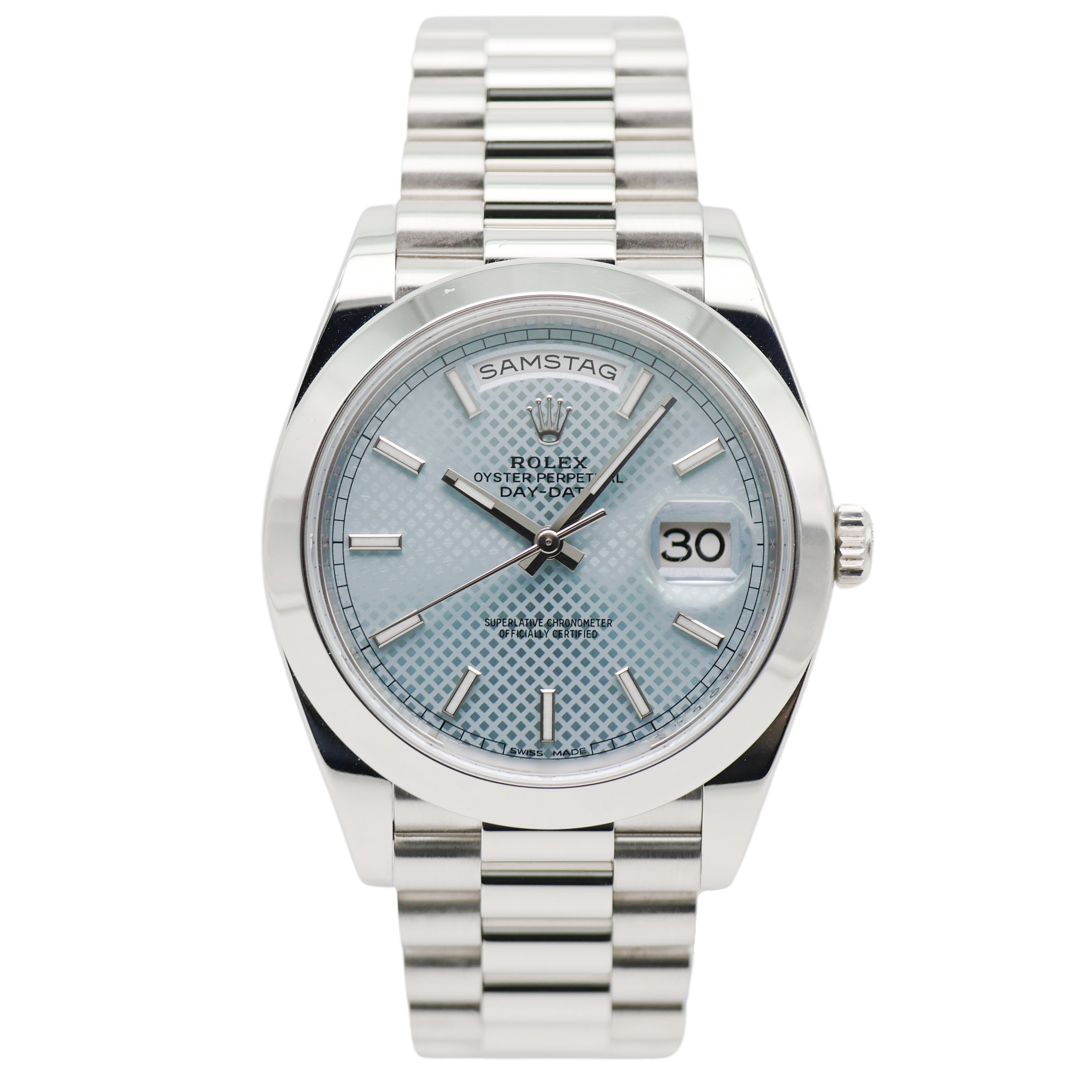 Rolex Day-Date 40 Platinum 228206 - 2015