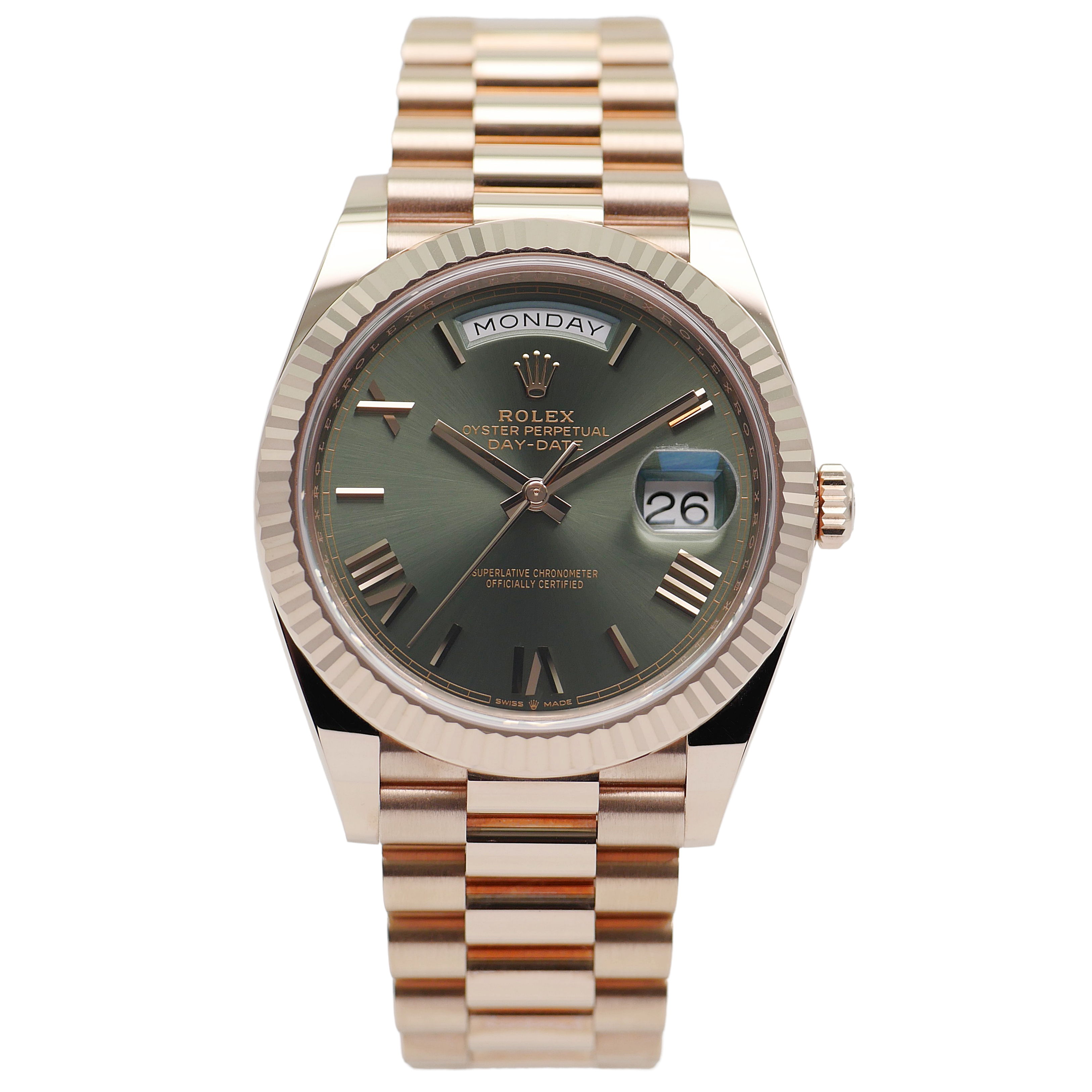 Rolex Day-Date 40 Rose Gold 228235 - 2020 