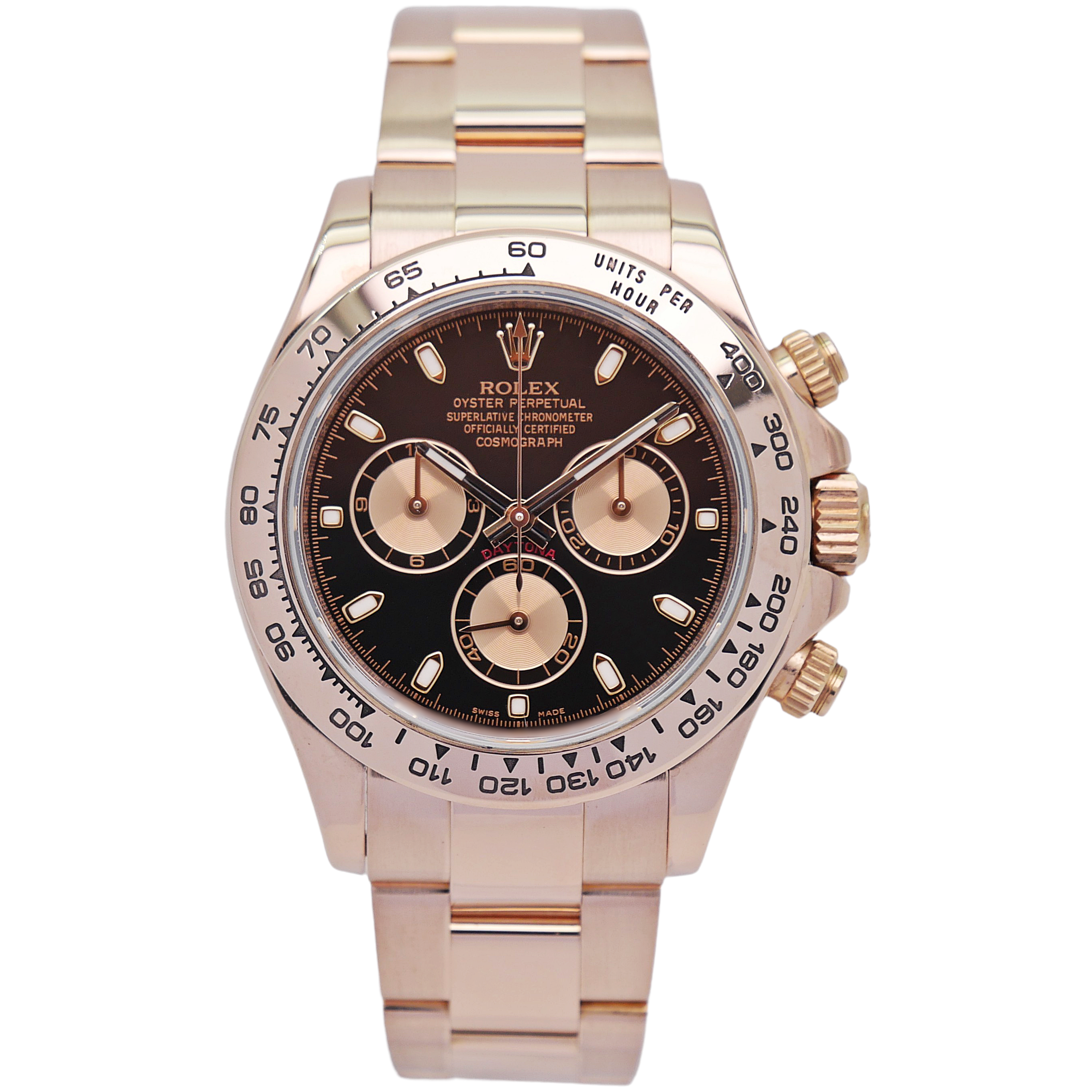 Rolex Daytona Roségold 2012 - 116505