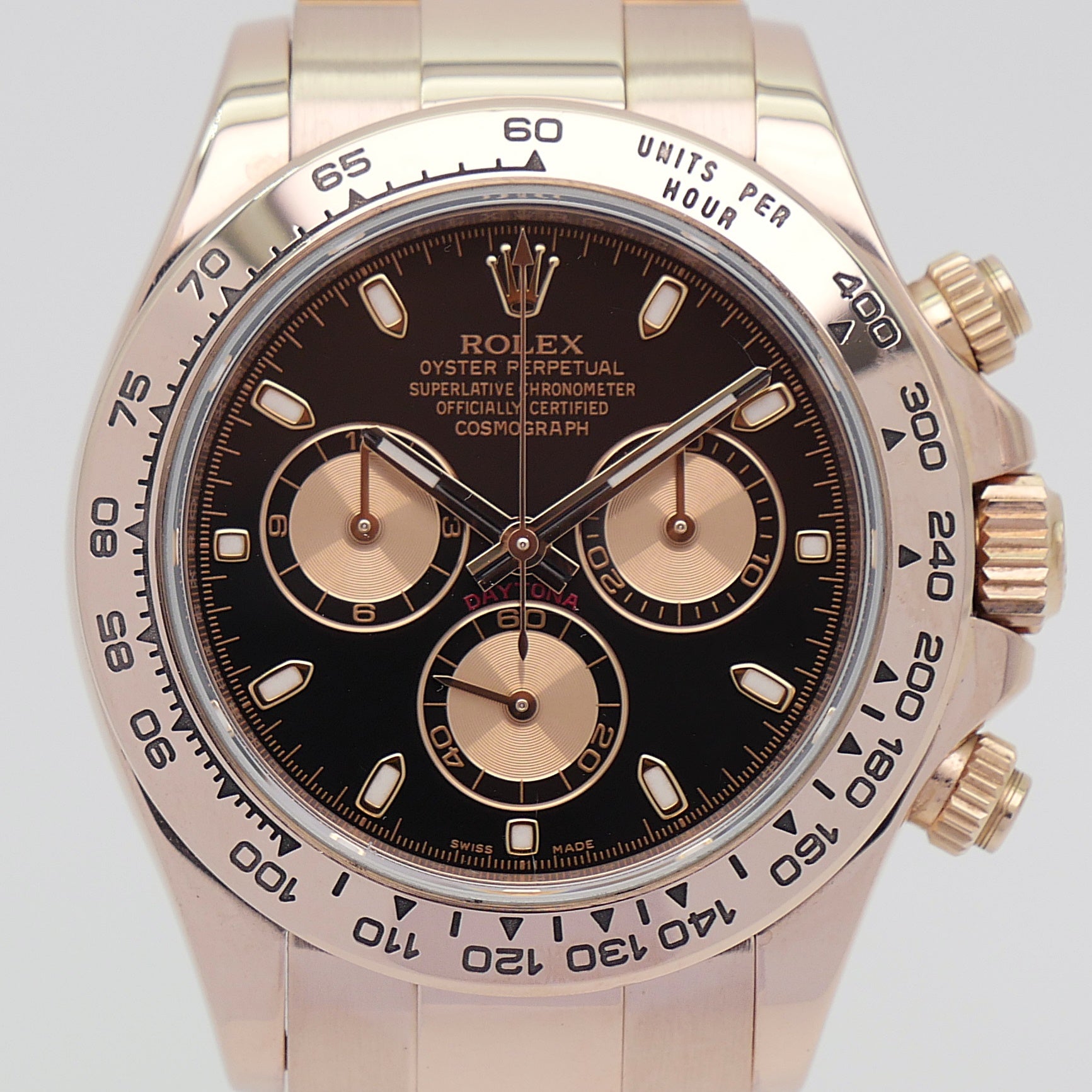 Rolex Daytona Roségold 2012 - 116505