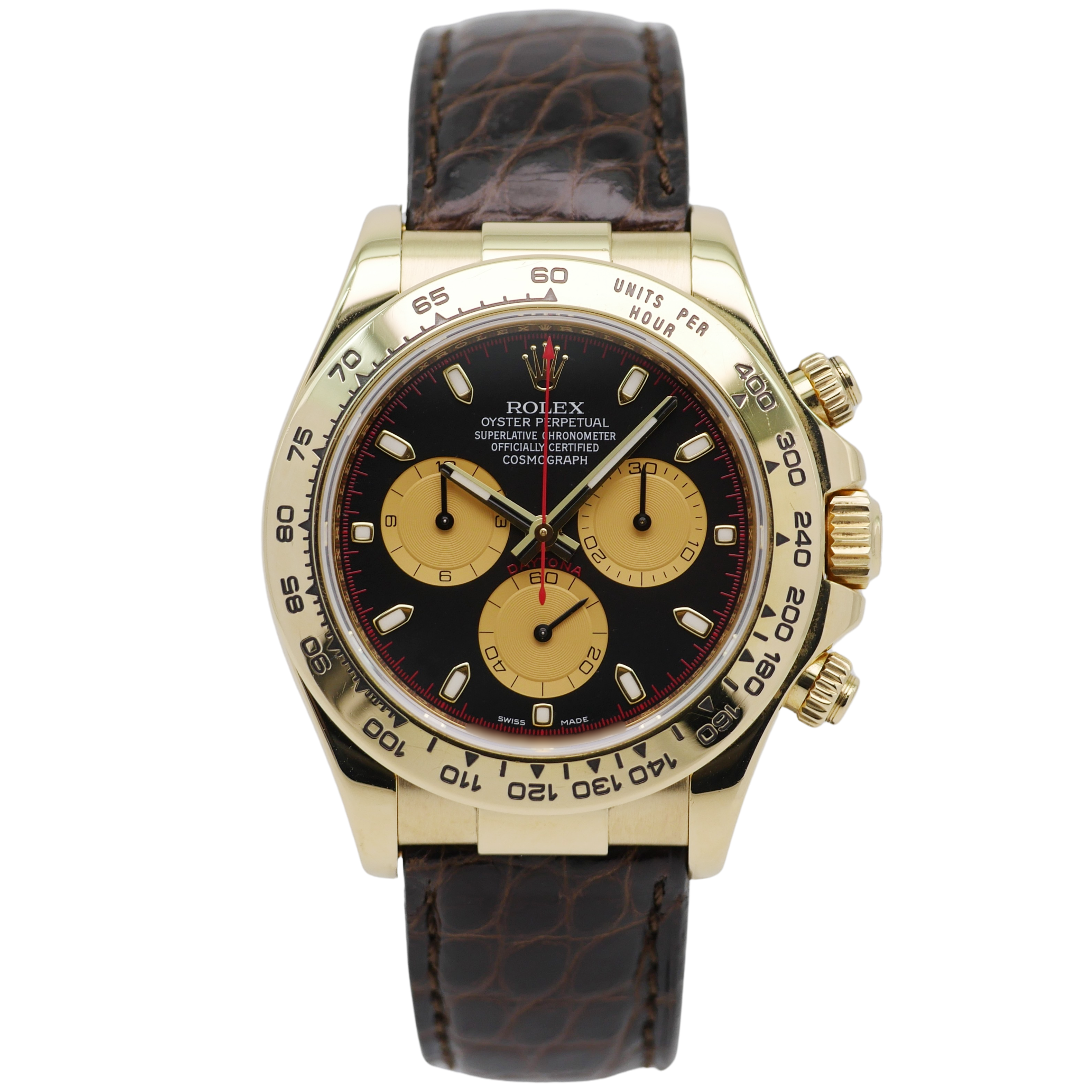 Rolex Daytona Yellow Gold 116518 - 2012