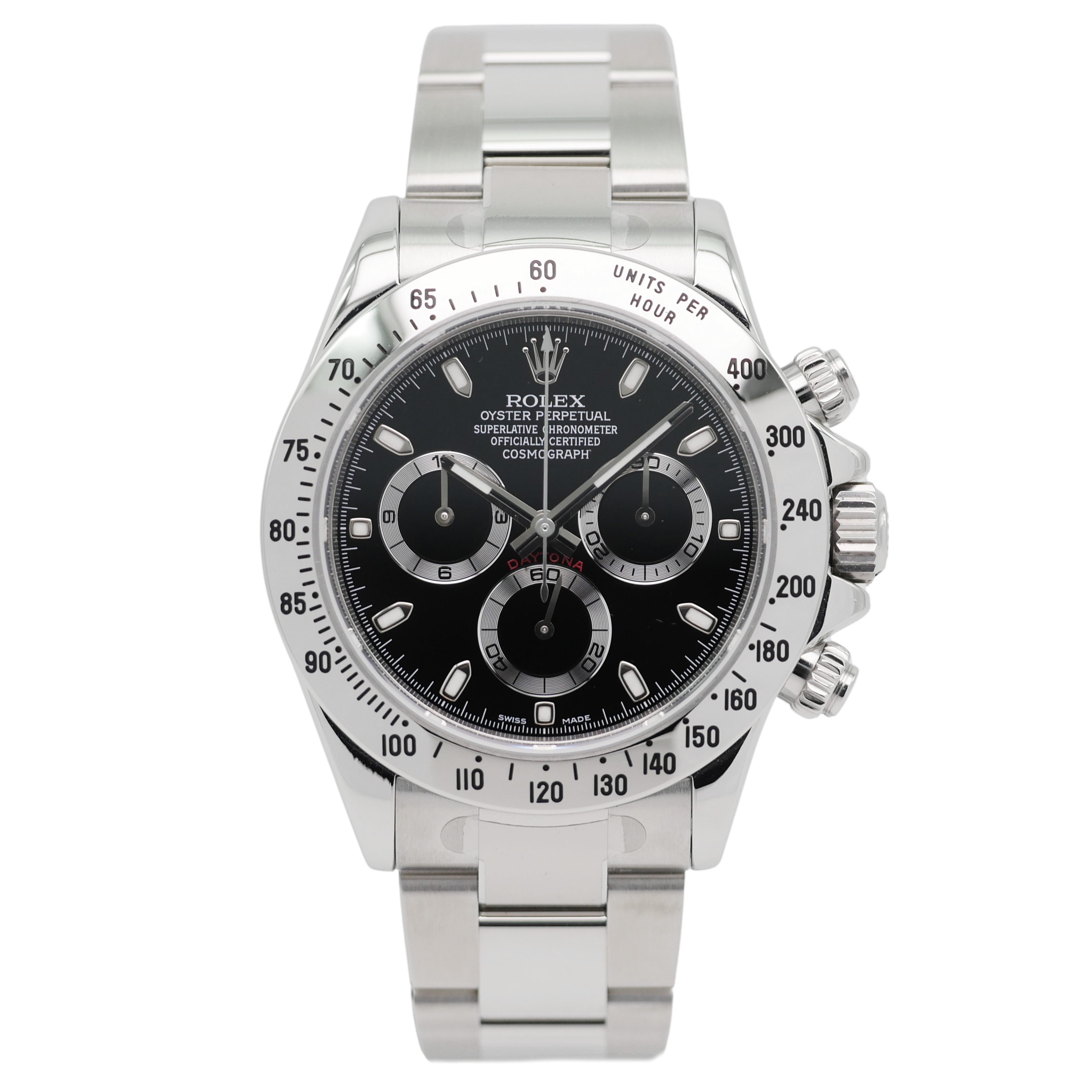 Rolex Daytona Steel 116520 "Partially glued" - 2014