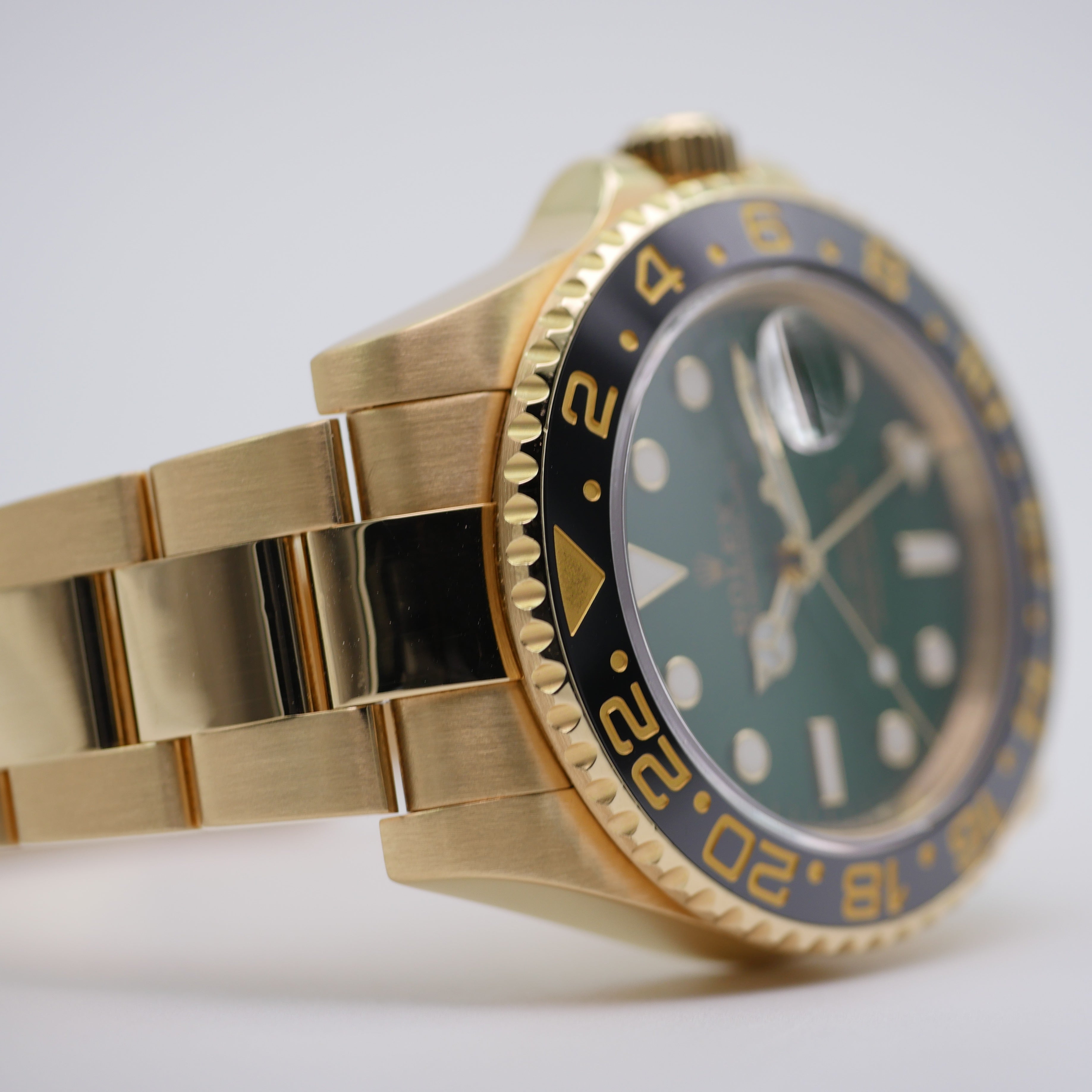 Rolex GMT-Master II Gelbgold 116718LN - 2019