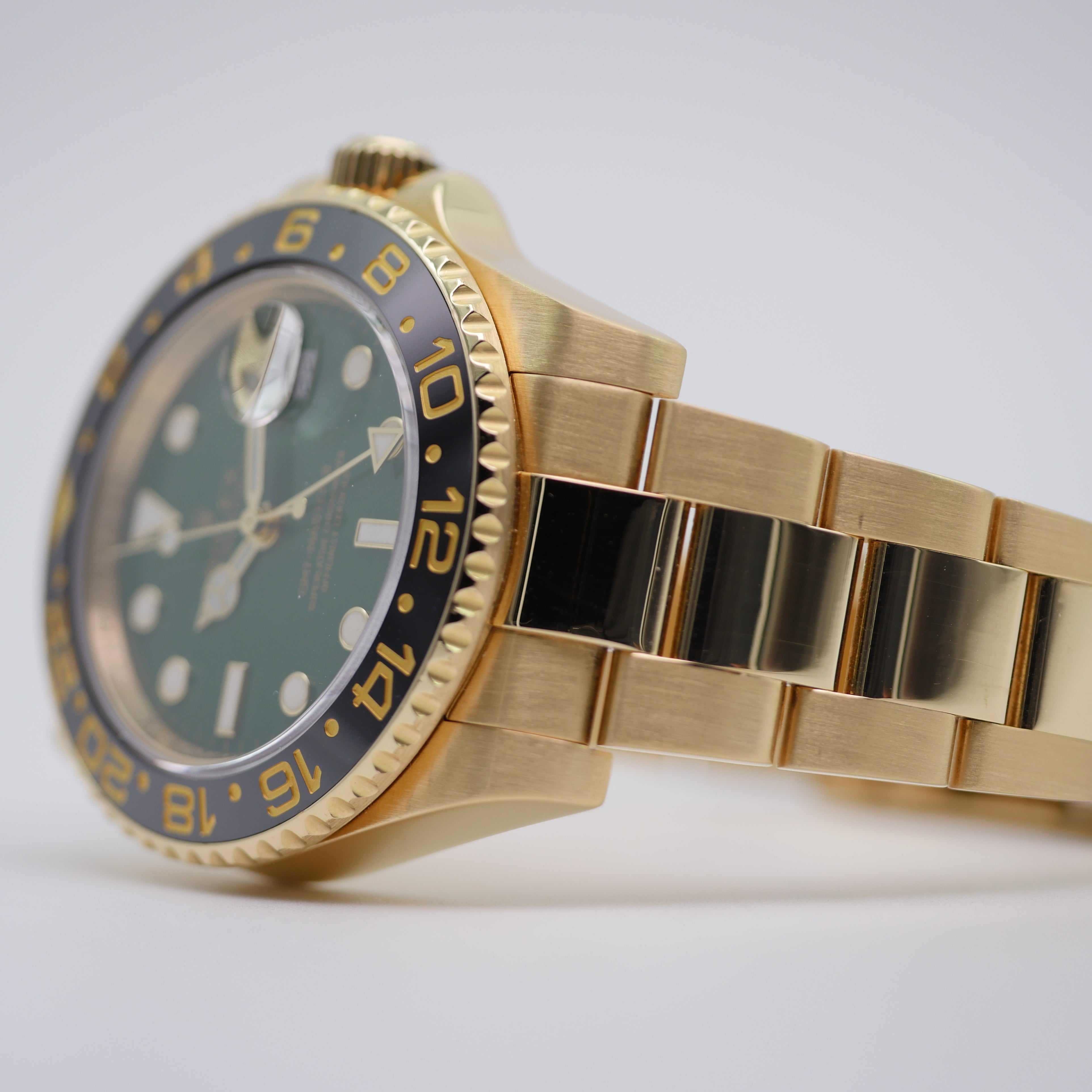 Rolex GMT-Master II Gelbgold 116718LN - 2019