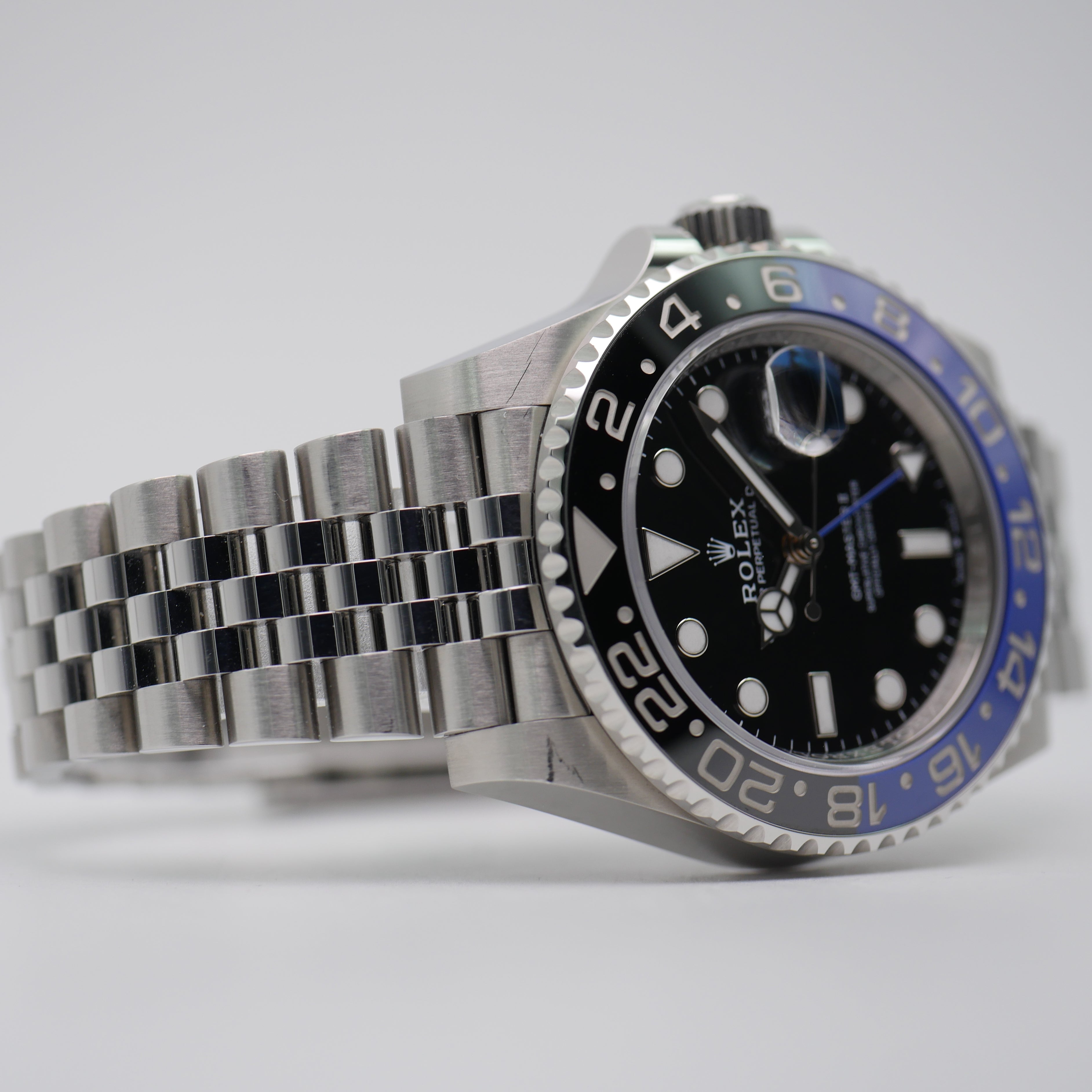 Rolex GMT-Master II Stahl 126710BLNR - 2022