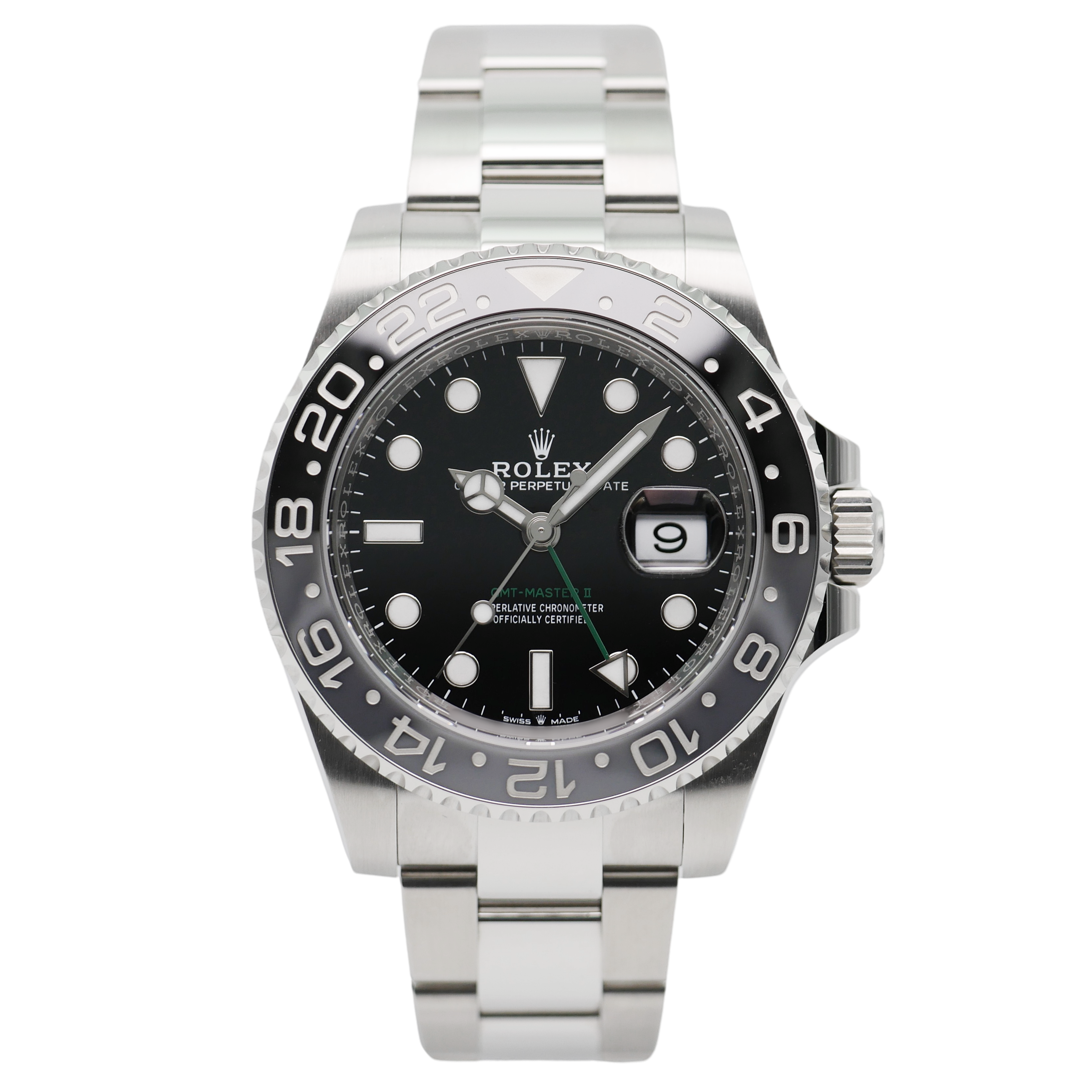 Rolex GMT-Master II Stahl 126710GRNR - 2024