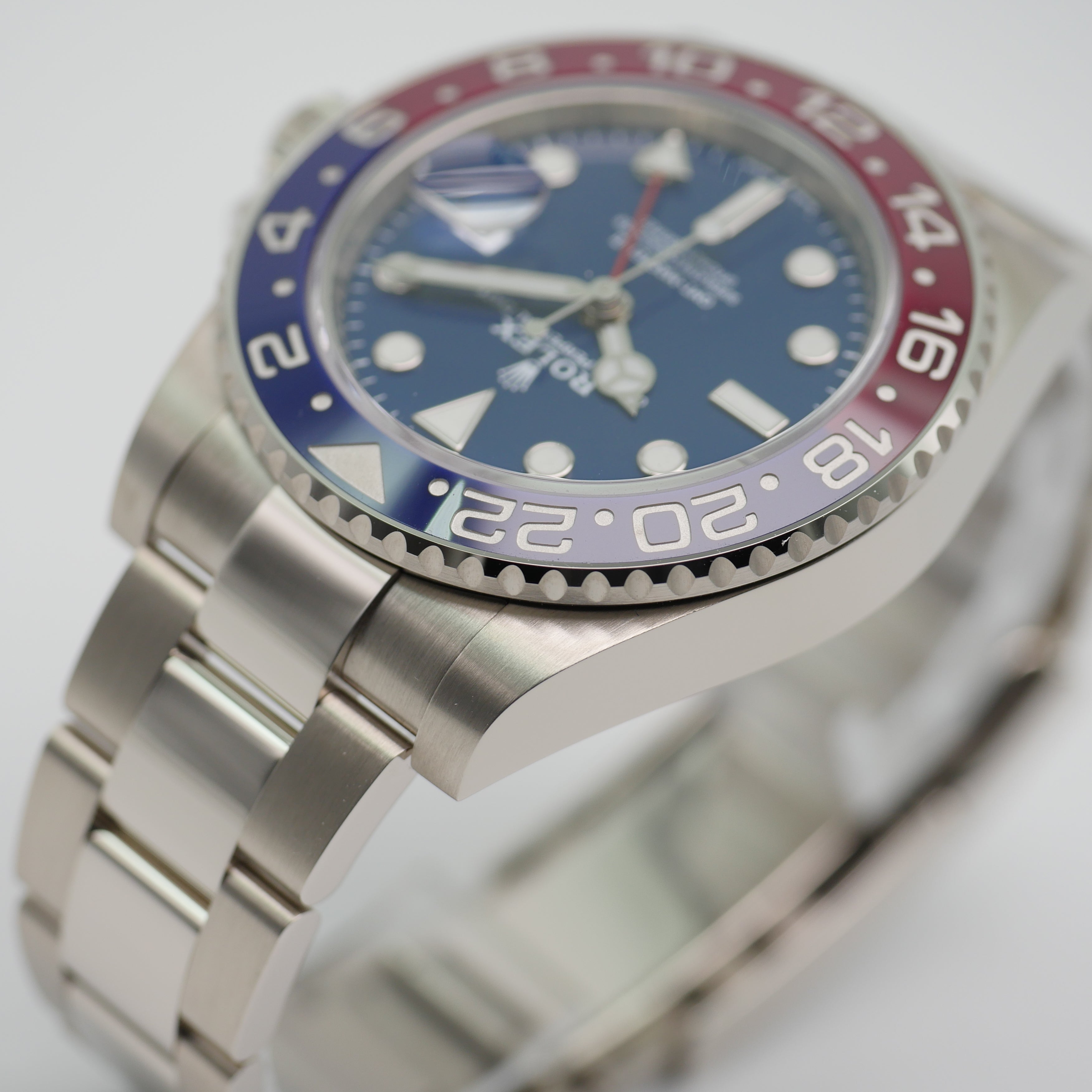 Rolex GMT-Master II Pepsi White Gold 126719BLRO - 2021