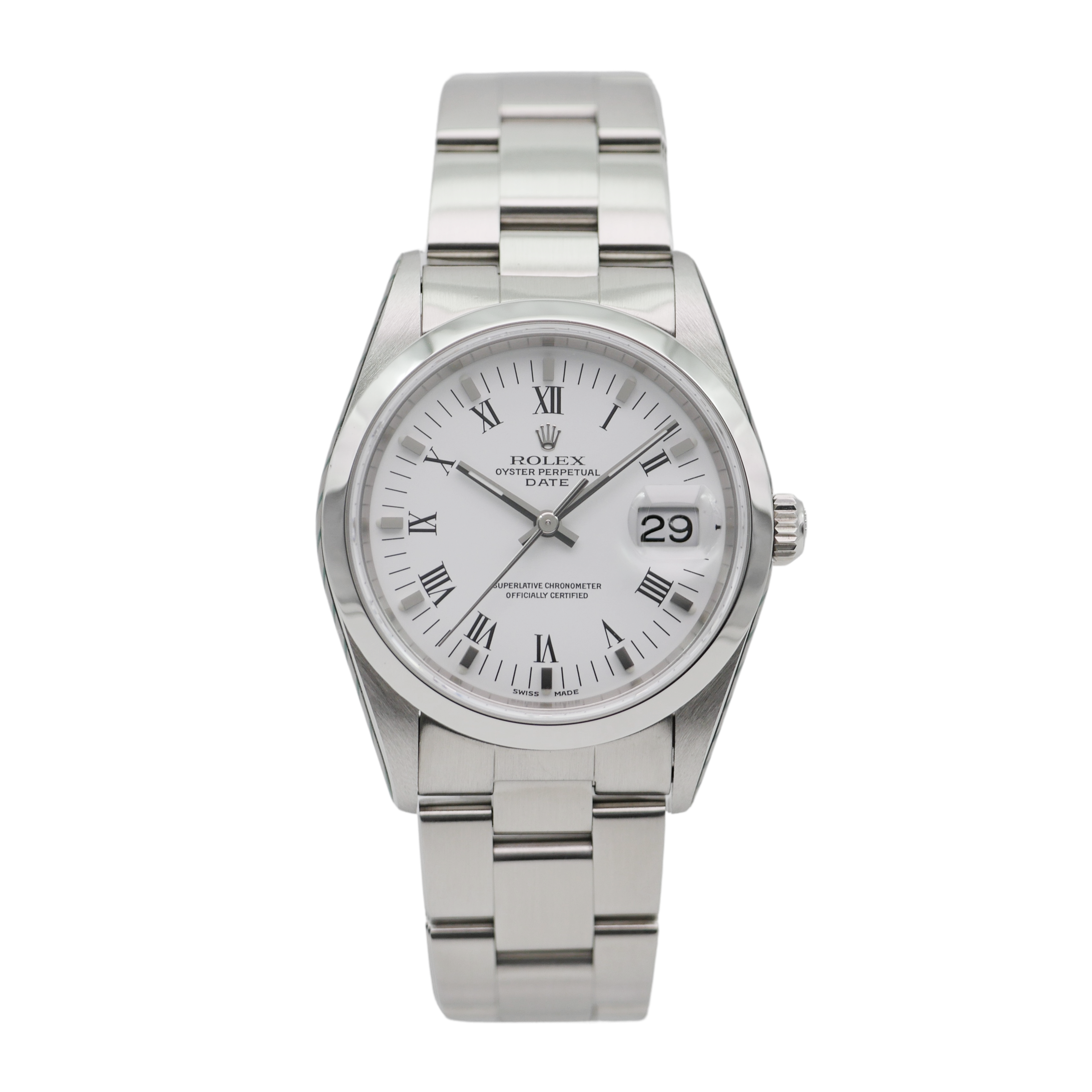 Rolex Oyster Perpetual Date 34mm Steel 15200 - 2002