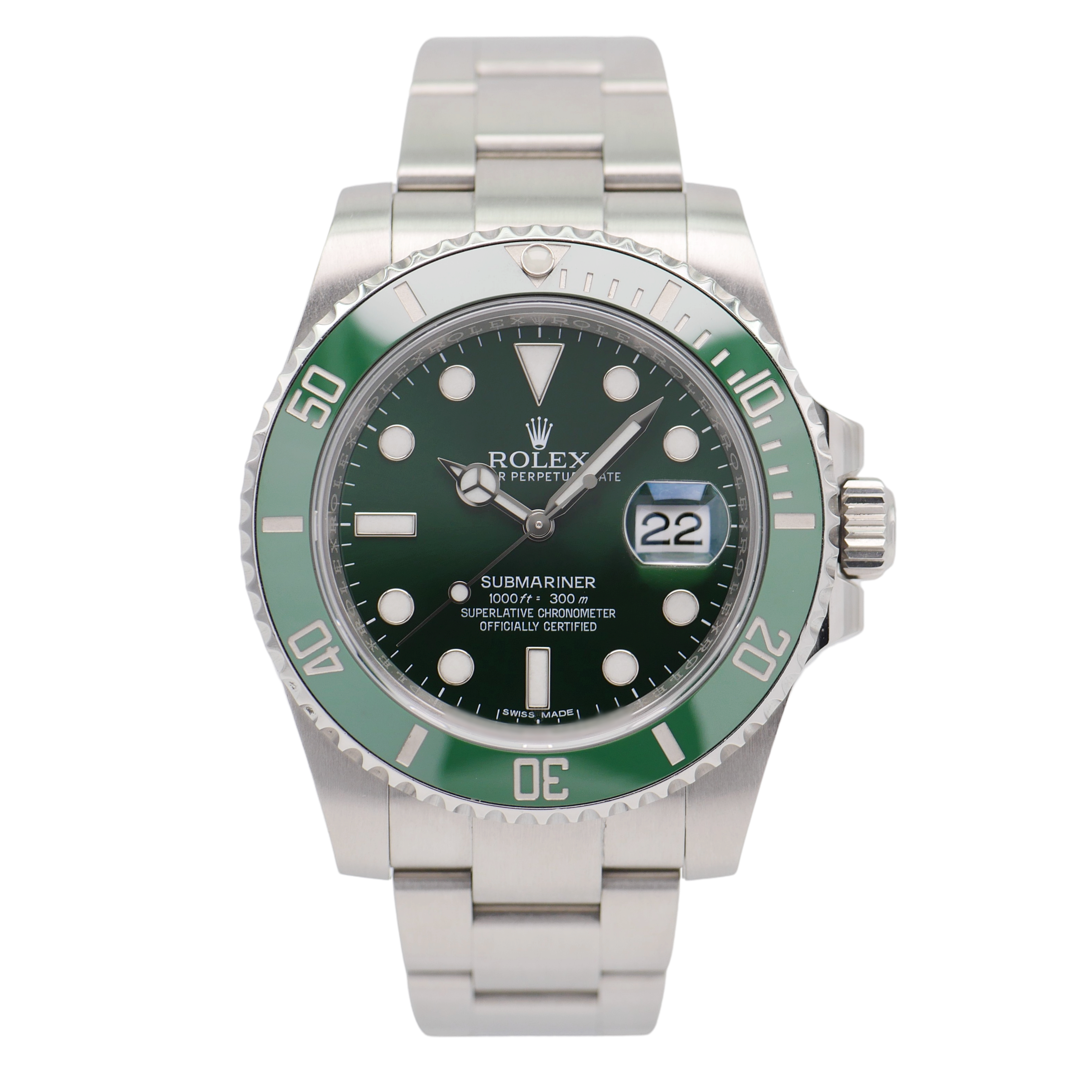 Rolex Submariner Date Steel 116610LV - 2012 