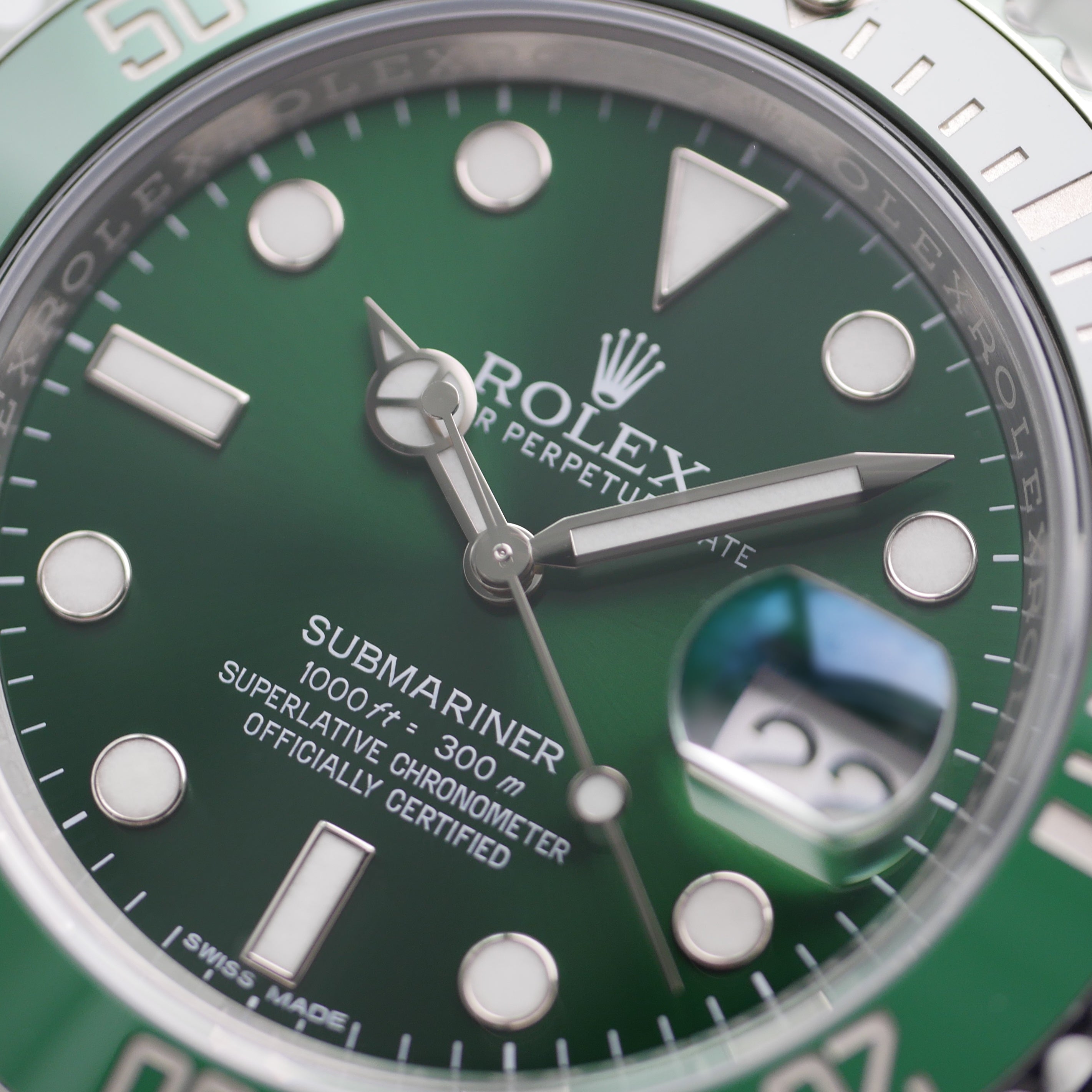 Rolex Submariner Date Stahl 116610LV - 2012