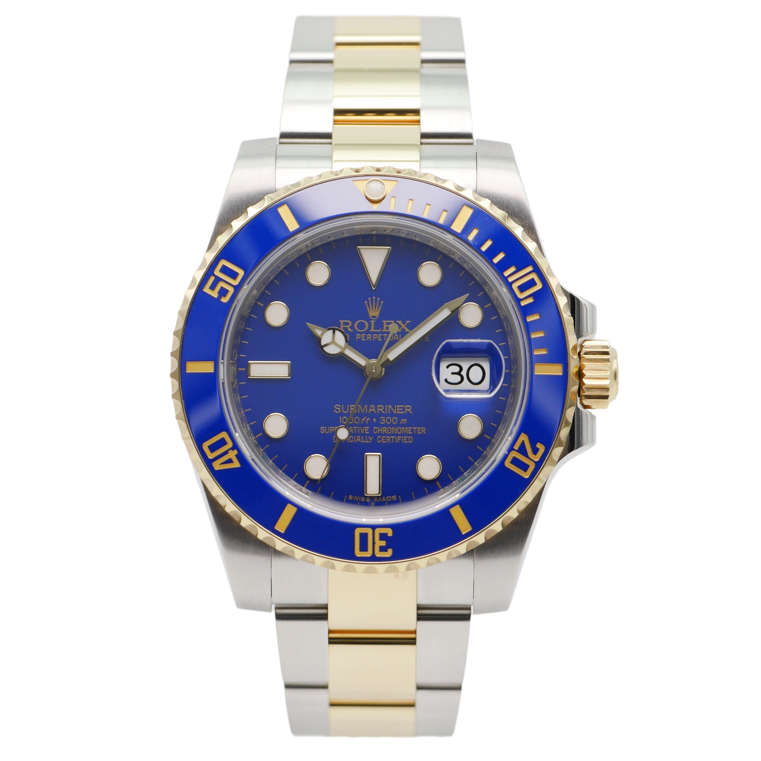 Rolex Submariner Date Stahl / Gelbgold 116613LB - 2012