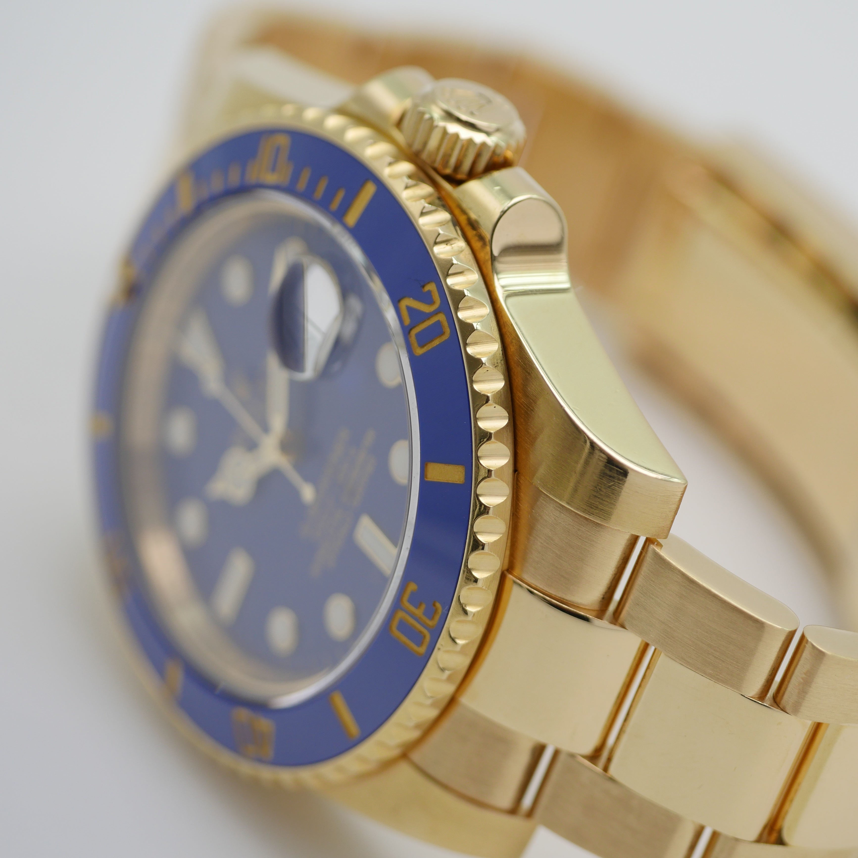 Rolex Submariner 40 Gelbgold 116618LB - 2012