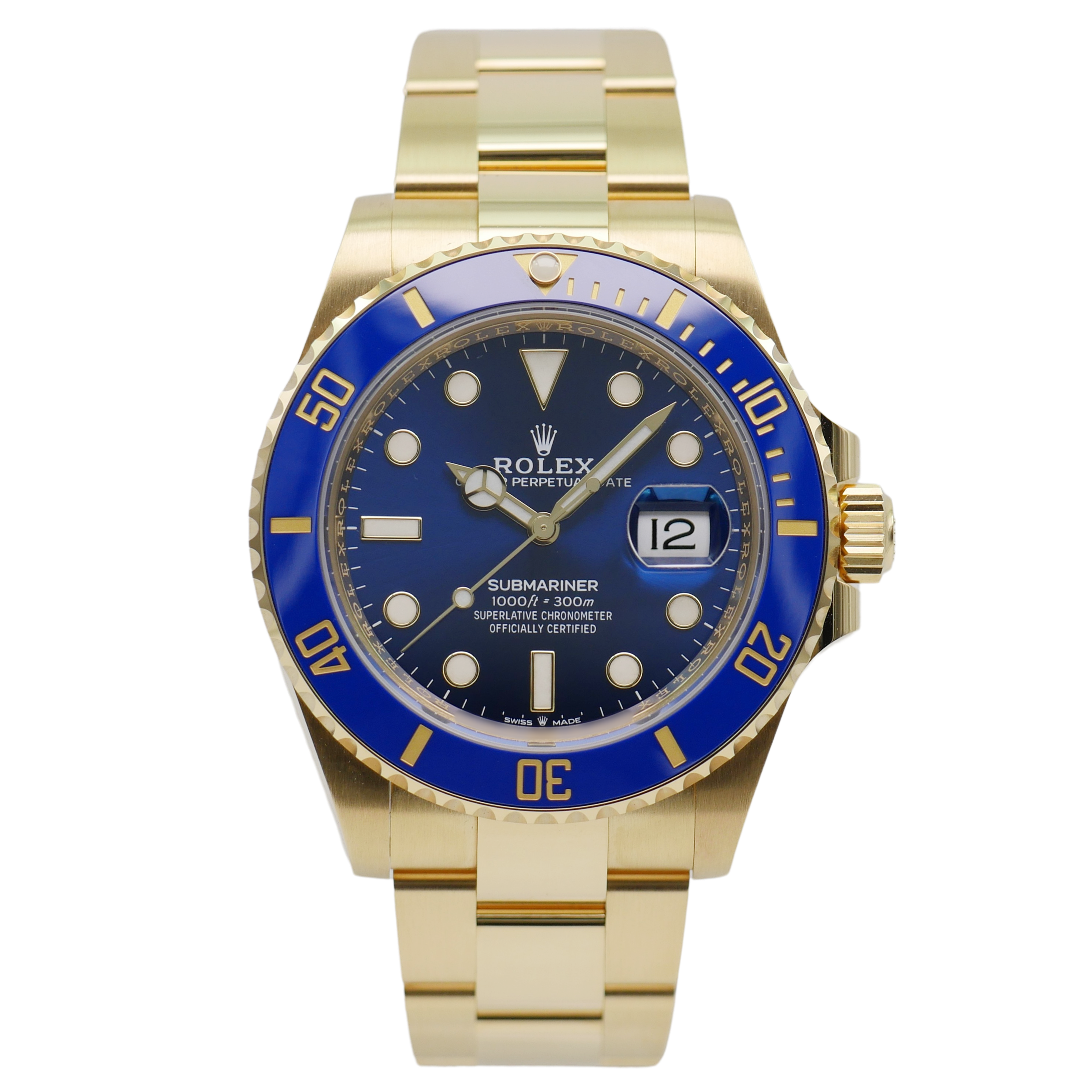 Rolex Submariner 41 Date 126618LB Gelbgold - 2020