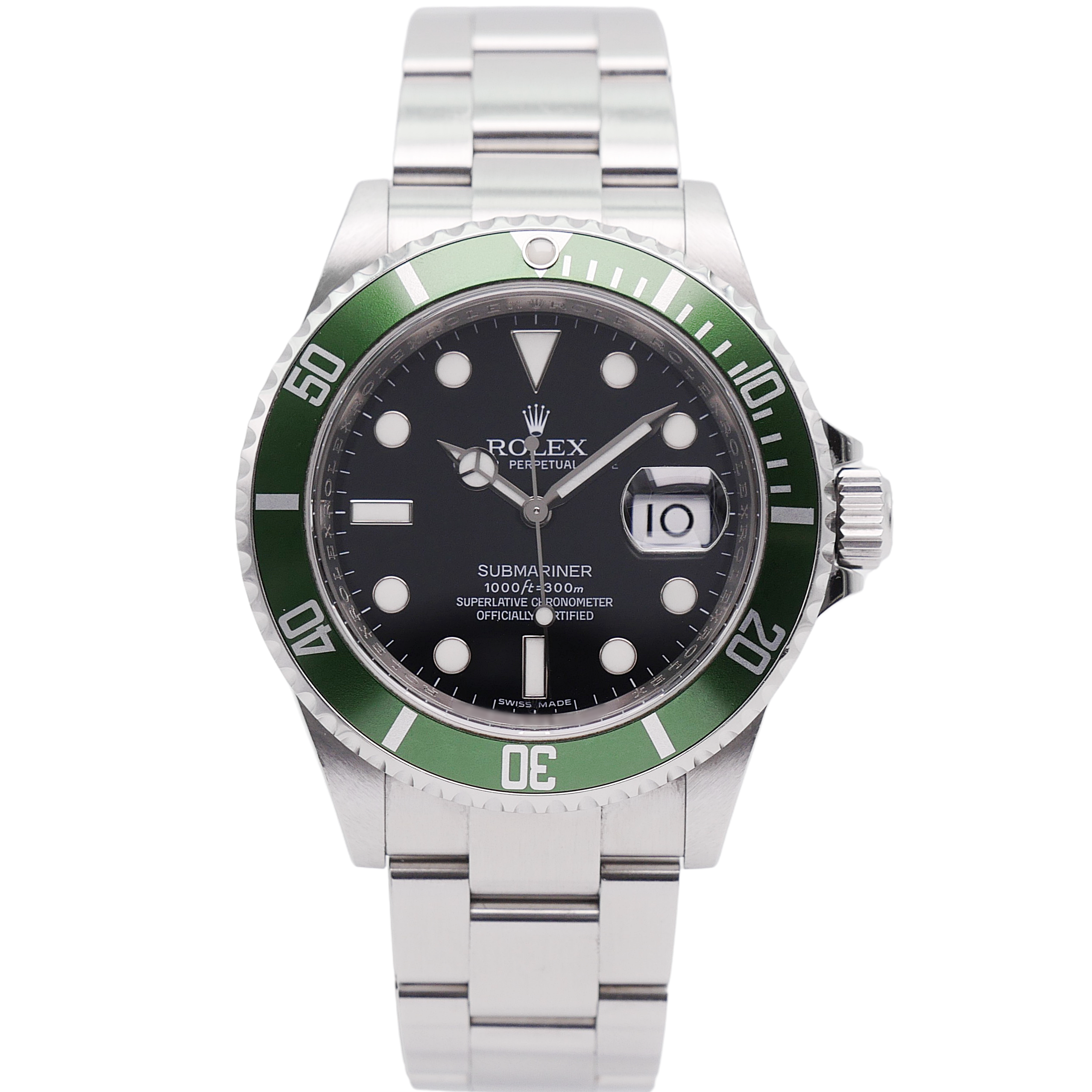 Rolex Submariner Date Stahl 16610LV - 2008