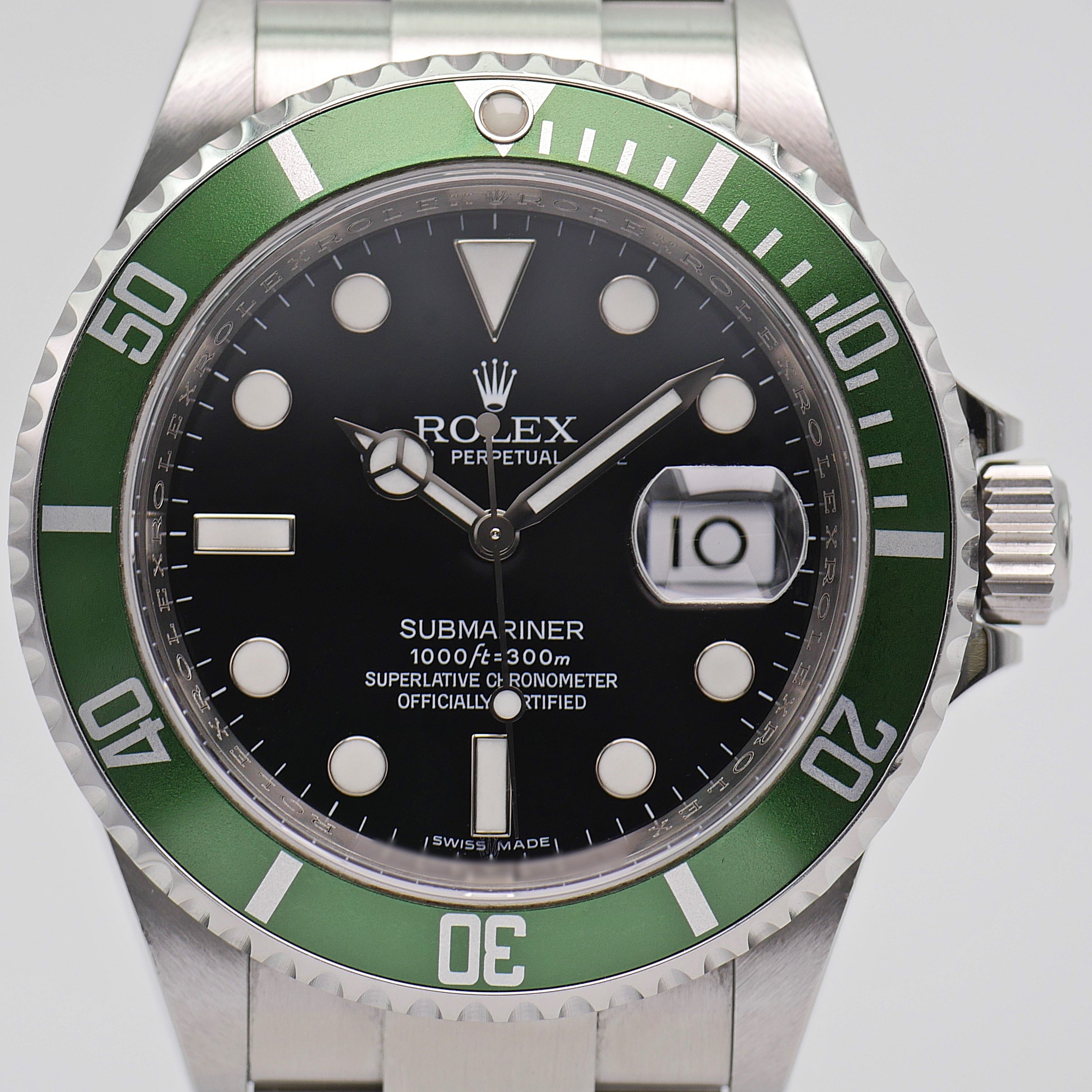 Rolex Submariner Date Stahl 16610LV - 2008