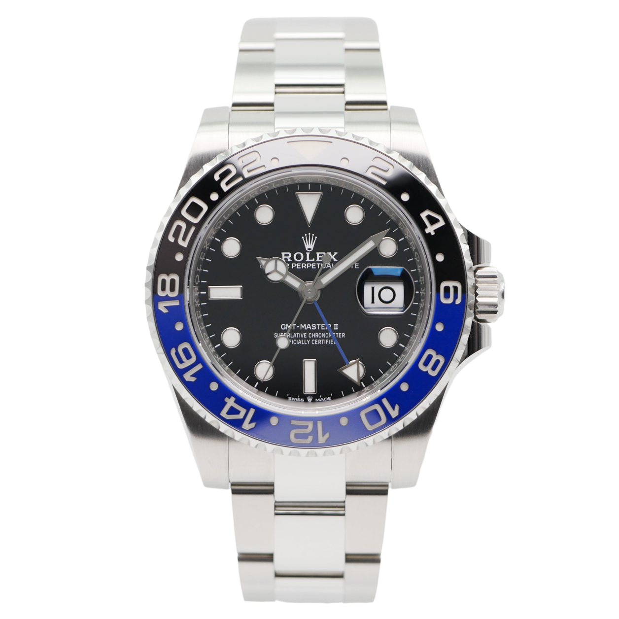 Rolex GMT-Master II Stahl 126710BLNR - 2022