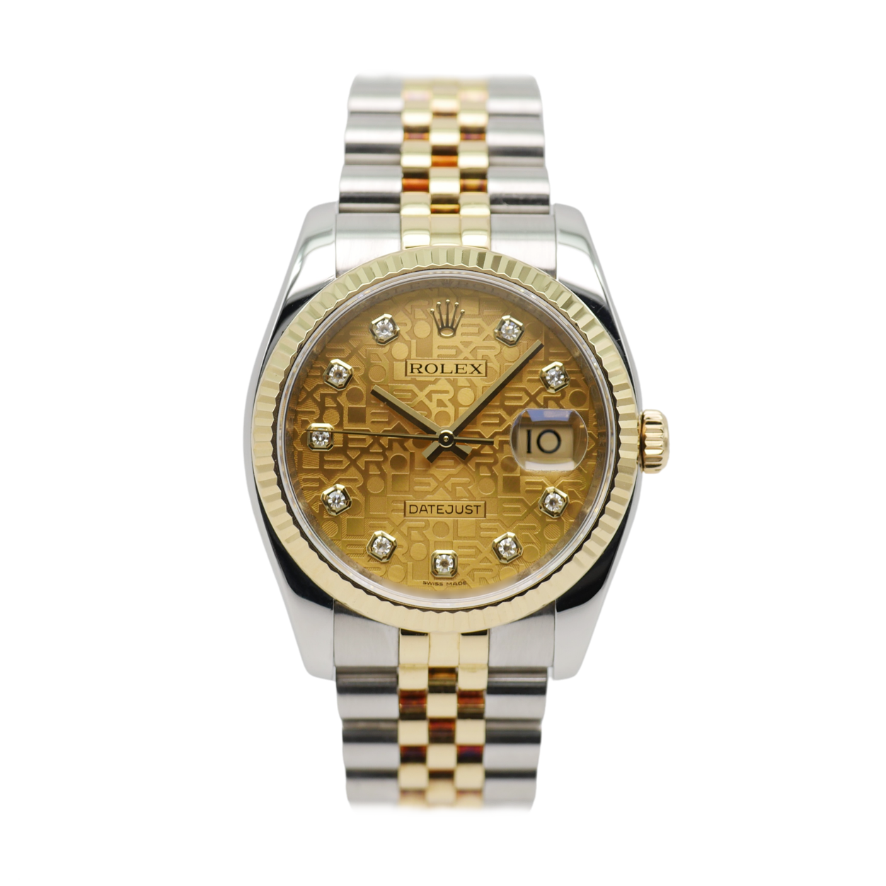 Rolex Datejust 36mm Steel / Yellow Gold 116233 - 2014