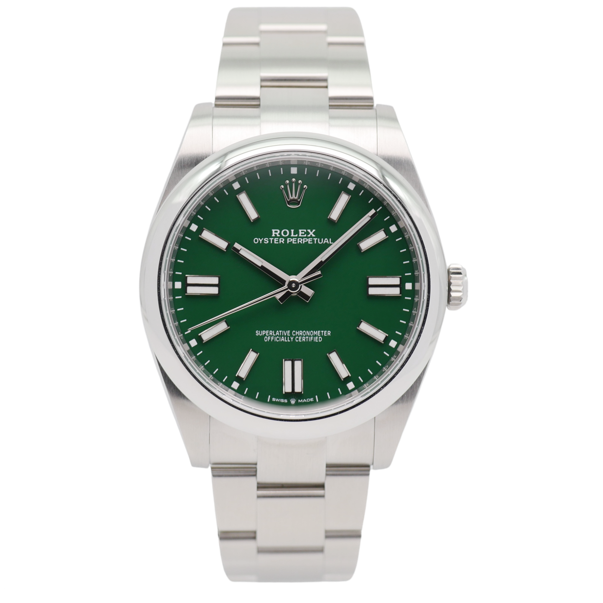 Rolex Oyster Perpetual 41 Stahl 124300 - 2022