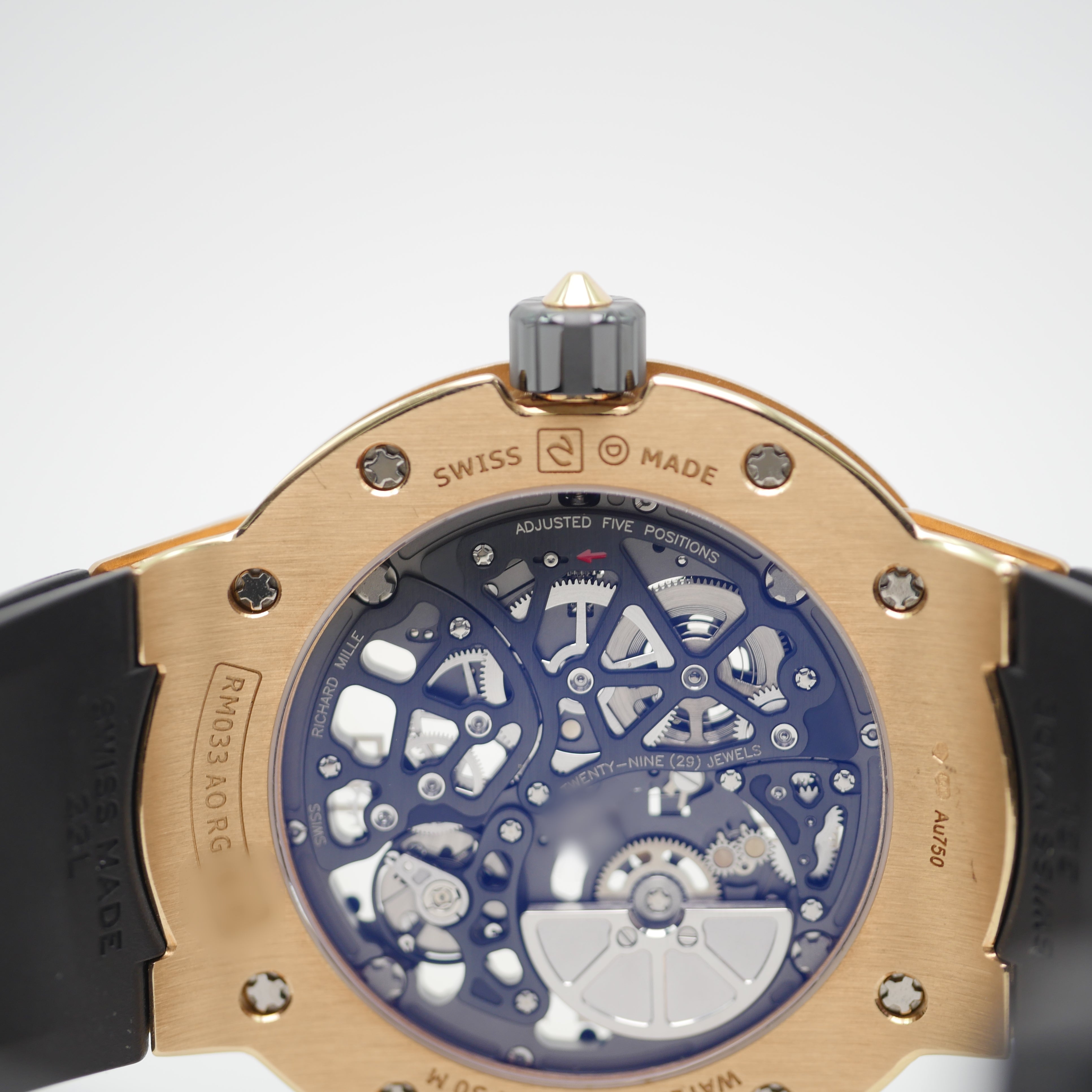 Richard Mille Extra Flat Ros gold RM033 AO RG 2021