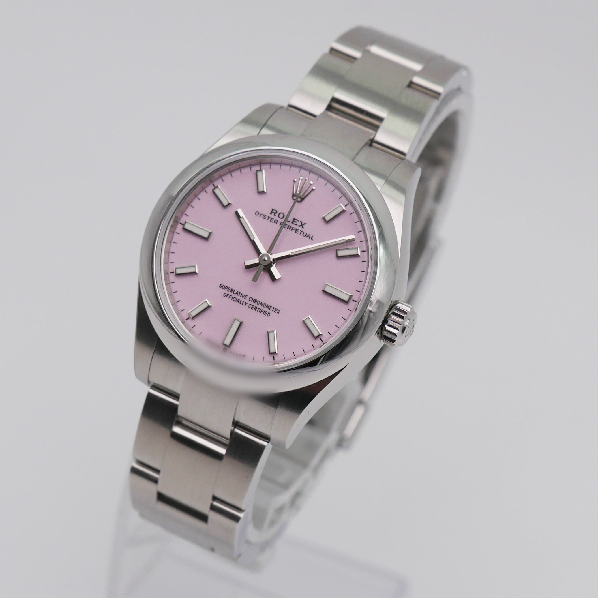 Oyster perpetual best sale 31 pink