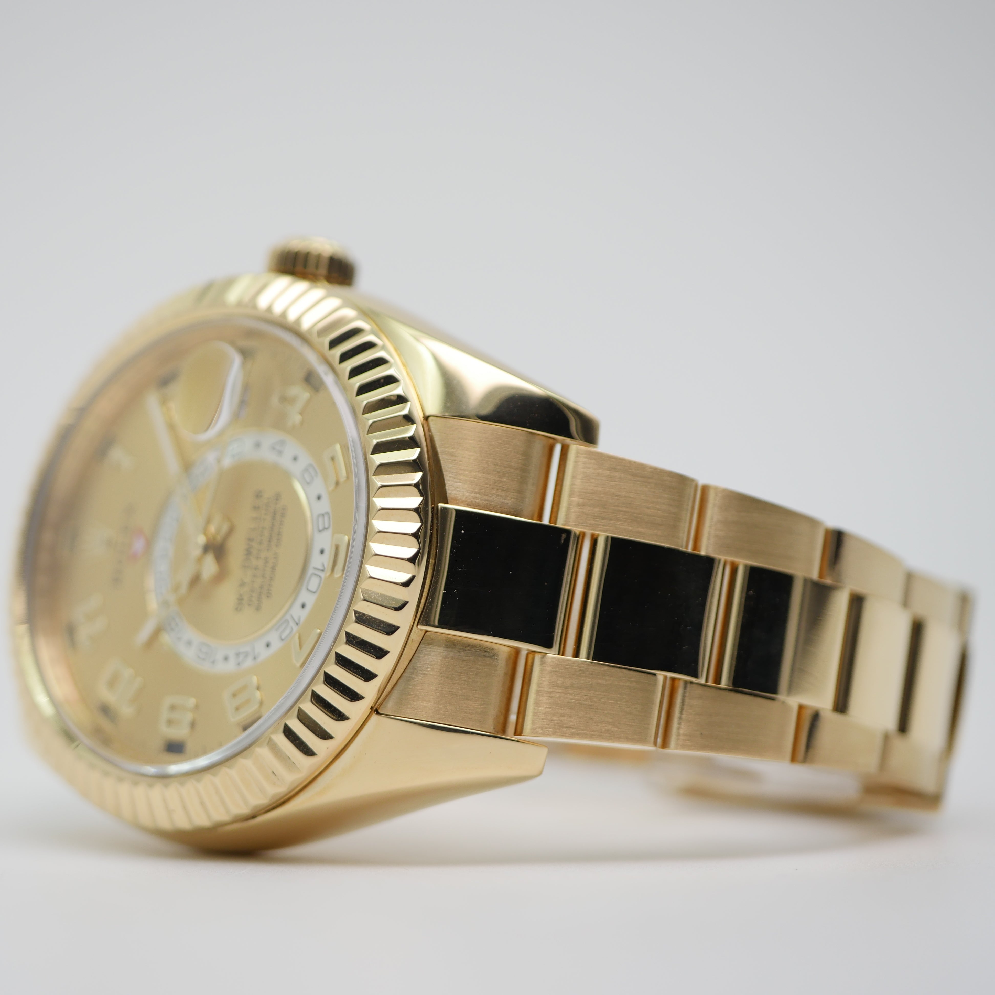 Rolex sky dweller online stahl gold